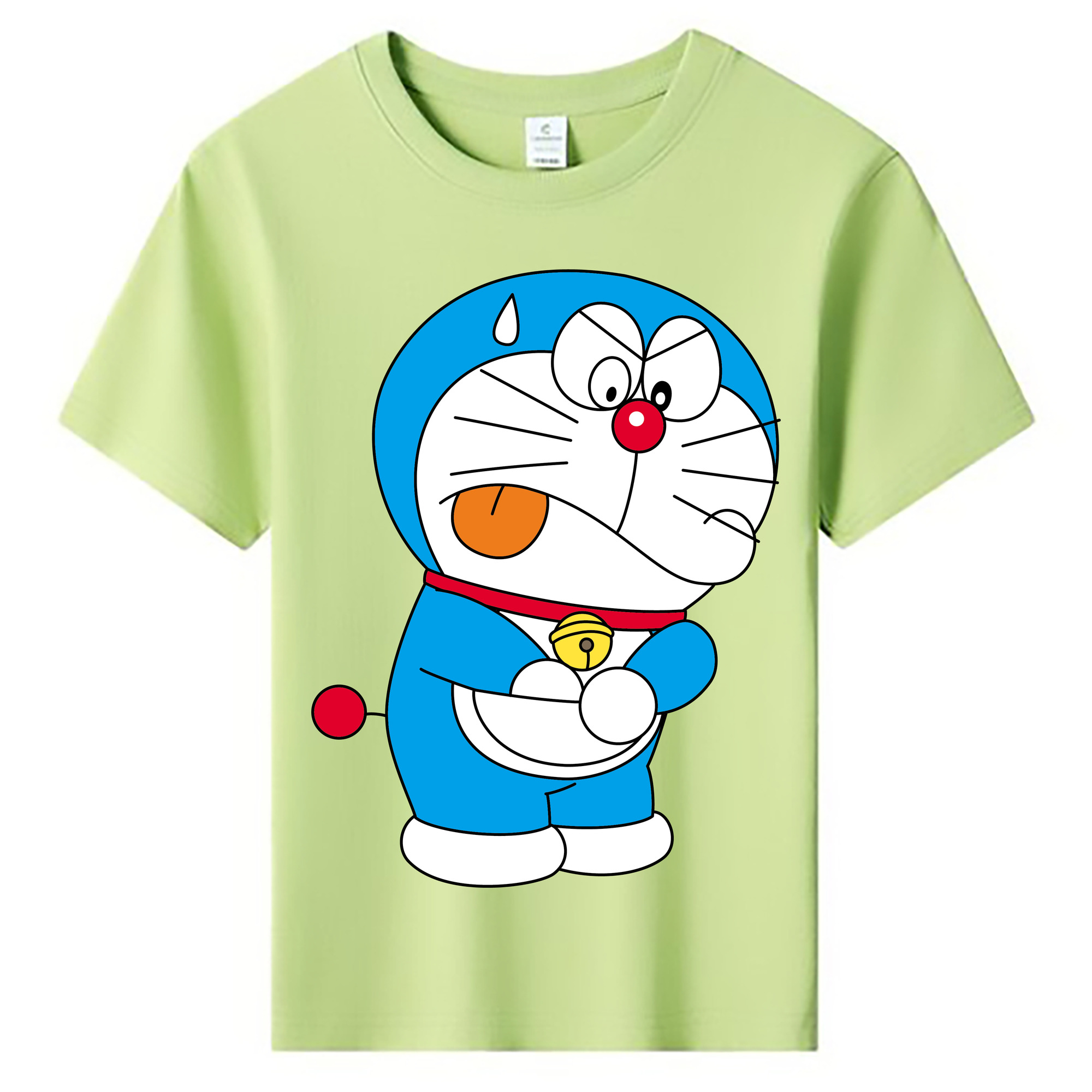 （画像用） ドラえもん Doraemon 綿100％キッズTシャツ（フロントプリント）